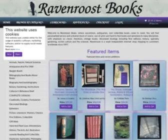 Ravenroostbooks.com(Ravenroost Books) Screenshot