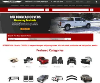 Raventruckstuff.com(Raven Truck and Auto Accessories) Screenshot