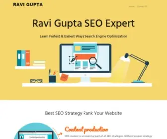 Ravi-Gupta.com(Ravi Gupta SEO Expert) Screenshot
