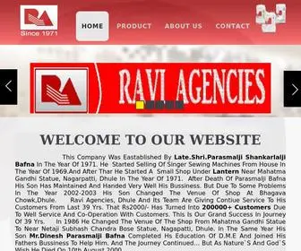 Raviagencies.com(Ravi-Agencies) Screenshot