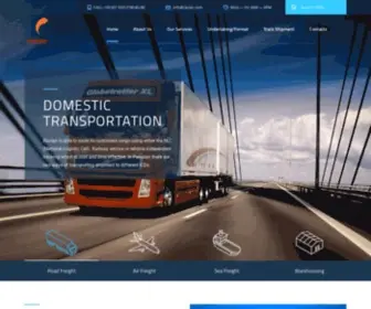Ravian.com(International Freight Forwarder) Screenshot