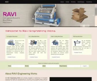 Raviengineeringwork.com(Ravi Engineering Works) Screenshot