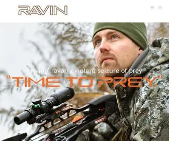Ravincrossbows.com(Ravin Crossbows) Screenshot