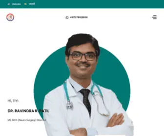 Ravindrapatilneuro.com(Our mission) Screenshot