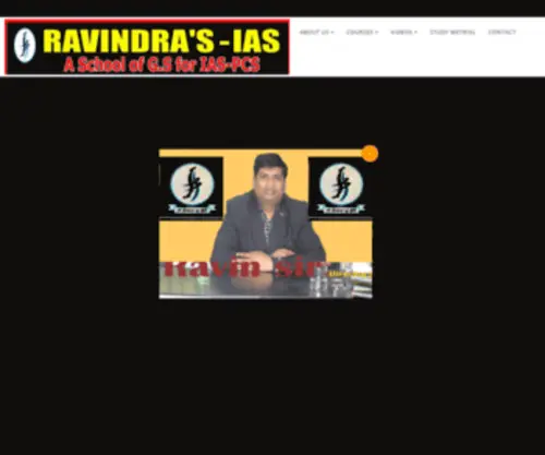 Ravindrasias.co.in(Ravindra's Ias Institute) Screenshot