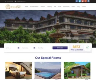 Ravinehotel.com(Panchgani Hotels Resort Near Mahabaleshwar Hotels in Panchgani Accommodation Mahabaleshwar Hotels India Mumbai Vacation) Screenshot