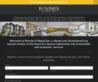 Ravinesofroyaloak.com(Ravines of Royal Oak) Screenshot