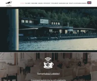 Ravintolalokki.fi(Ravintola Lokki) Screenshot