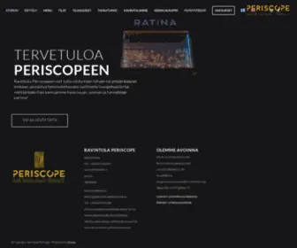 Ravintolaperiscope.fi(Ravintola Periscope) Screenshot