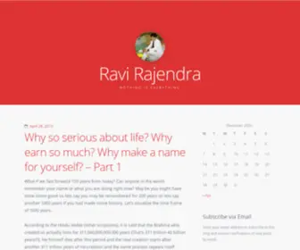 Ravirajendra.com(Ravi rajendra) Screenshot