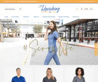 Ravishingscrubs.com(Ravishing Scrubs and More) Screenshot