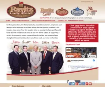 RavitzFamilymarkets.com(Ravitz Family Markets) Screenshot