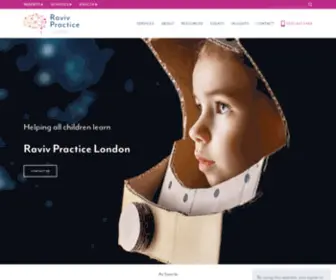 RavivPracticelondon.co.uk(Raviv Practice London) Screenshot