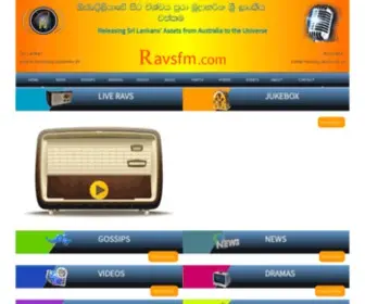 Ravsfm.com(First Web Radio from Australia) Screenshot