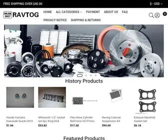 Ravtogas.com(Our website) Screenshot