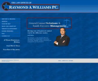 Raw-Law.com(The Law Offices of Raymond A) Screenshot