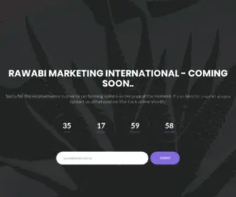Rawabi.com.sa(Rawabi Marketing International) Screenshot