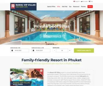 Rawaivip.villas(Family Pool Villa Hotel & Kids Park at Phuket) Screenshot