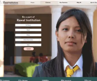 Rawalcollegefaridabad.com(Mysite 1) Screenshot