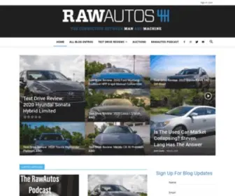 Rawautos.com(Magnus Walker) Screenshot