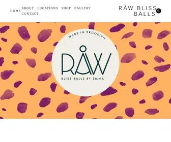 Rawblissballs.com(RÅW) Screenshot