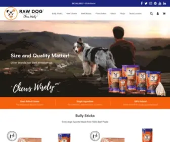 Rawdogchews.com(Raw Dog Chews) Screenshot