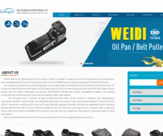 Raweidi.com(Ruian Weidi Auto Spare Parts CO) Screenshot