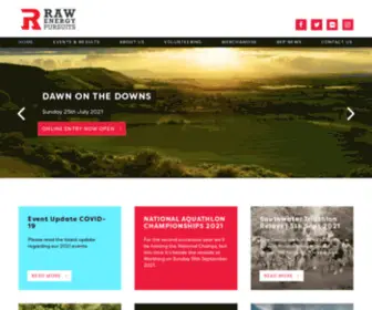 Rawenergypursuits.co.uk(Home Page Welcome) Screenshot