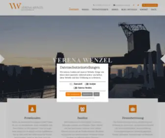 Rawenzel.de(Rechtsanwältin und Fachanwältin für Sozialrecht in Frankfurt am Main) Screenshot