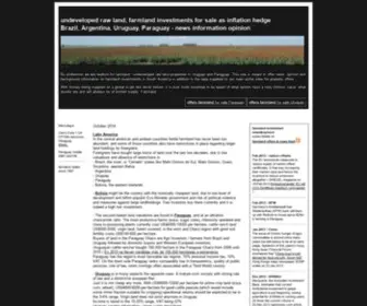 Rawfarmlandinvestmentsforsale.com(Raw undeveloped farmland investment news) Screenshot