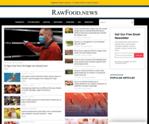 Rawfood.news(Raw Food News) Screenshot