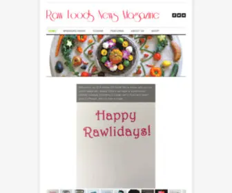 Rawfoodsnewsmagazine.com(Rawfoodsnewsmagazine) Screenshot