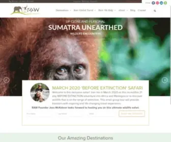 Rawildlife.com.au(Raw Wildlife Encounters) Screenshot