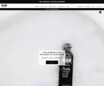 Rawjuicery.com(Raw Juicery) Screenshot