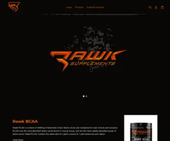 Rawksupps.com(Rawk Supplements) Screenshot