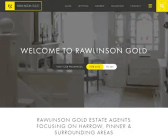 Rawlinsongold.co.uk(Rawlinson Gold Estate Agents) Screenshot