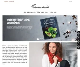Rawmania.cz(Úvod) Screenshot