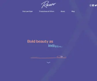 Rawrbeauty.co.uk(Rawr Beauty) Screenshot