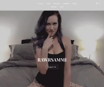 Rawrsammi.com(Rawrsammi) Screenshot