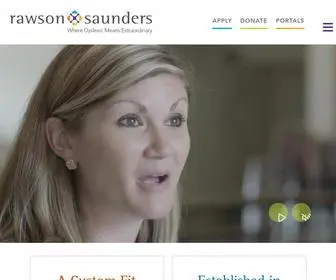 Rawsonsaunders.org(Rawson Saunders School) Screenshot