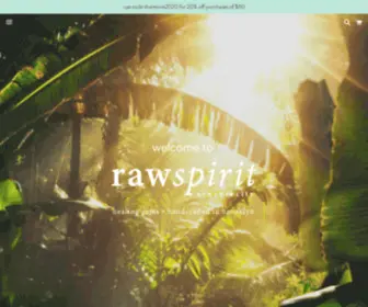 Rawspiritnyc.com(Raw Spirit NYC) Screenshot