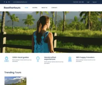 Rawthertours.com(Traveler) Screenshot