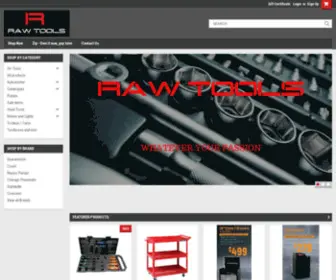 Rawtools.com.au(Raw Tools) Screenshot