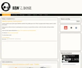 Rawtothebone.com(Raw to the Bone) Screenshot