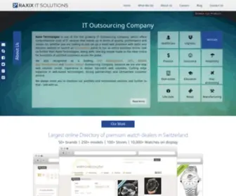 Raxix.com(WebsitePanel) Screenshot