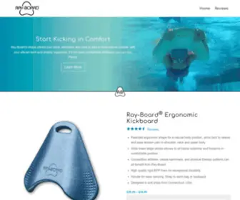 Ray-Board.com(The Most Comfortable Swim Kickboard You Will Ever Use) Screenshot