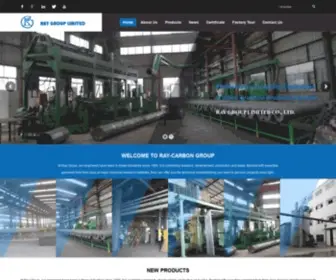 Ray-Carbon.com(RAY GROUP) Screenshot