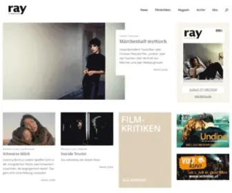 Ray-Magazin.at(Ray Filmmagazin informiert über aktuelle Filme im Kino (Filmkritiken)) Screenshot