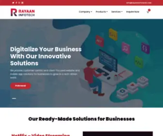 Rayaaninfotech.com(Rayaan Infotech) Screenshot