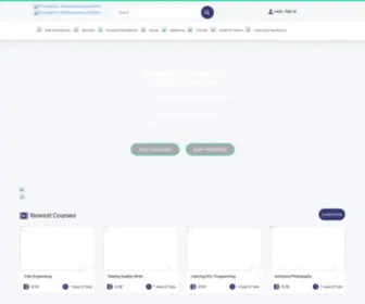 Rayacast.com(Online education platform) Screenshot